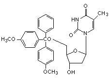 【保护胸苷】_GAS:40615-39-2_分子试:C31H32N2O7